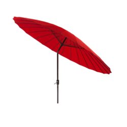 Tilting 3m Shanghai Parasol – Red